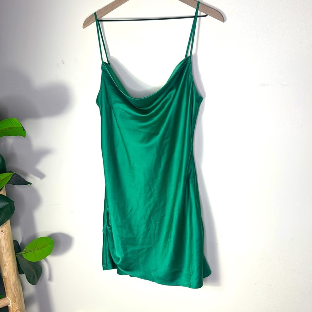 Majorelle Green Mini Dress Women’s Size Large